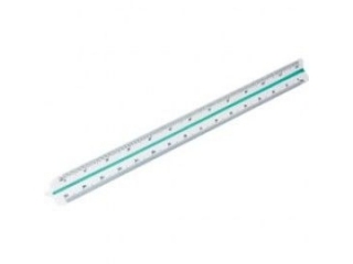 Linijka GRAND skalówka- 30cm GR-143-30 (sz)