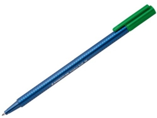 Dugopis triplus ball, M, zielony, Staedtler [opakowanie=10szt]