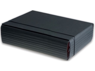 PENMATE TECZKA AMANA A4/10 CM NA GUMK ECOLINE CZARNA