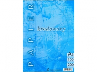 Papier 200g A3-100 kredowany