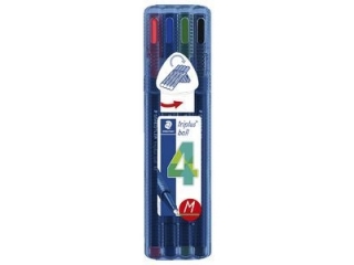 Długopis triplus ball, M, 4 kol. w etui, Staedtler