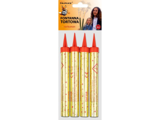 Fontanna tortowa TXF544 12cm, economy, op. 4szt.