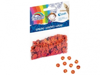 Cekiny confetti GR-C14-6C kółko miedziane Fiorello KWBN24