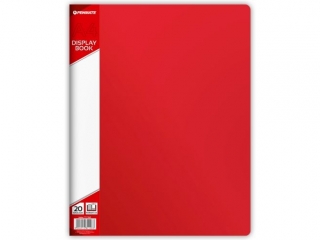 PENMATE ALBUM OFERTOWY A4 PP-120, 20 KOSZULEK CZERWONY