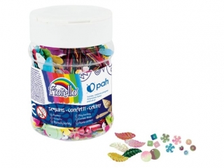 Cekiny confetti GR-C70-M mix Fiorello słoik 70g KWBN24