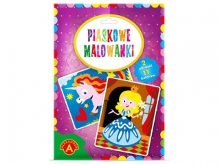 PIASKOWE MALOWANKI-KSIĘŻNICZKA, JEDNOROŻEC