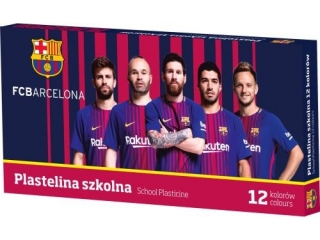 Plastelina FC-216 FC Barcelona Barca Fan 06. 12 kolorw  [opakowanie=5szt]