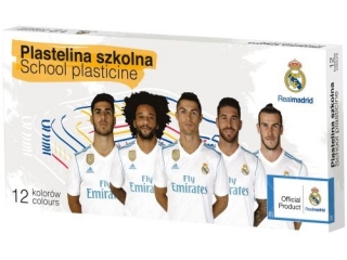 Plastelina 12 kolorów RM-159 Real Madrid