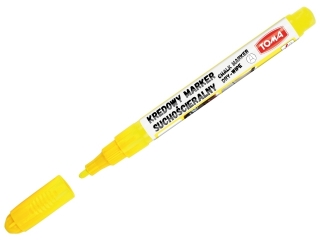 Markery kredowe cieralne na sucho, , kocwka okrga 1, 5mm, ty Pudeko [opakowanie=12szt]