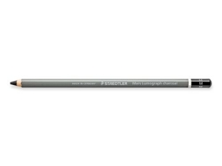 Wgiel w owku Mars Lumograph carcoal, redni, Staedtler [opakowanie=12szt]