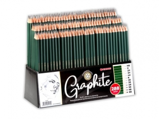 PENMATE OŁÓWEK FINE ART DISPLEJ 288 SZT. MIX 12 TWARDOŚCI