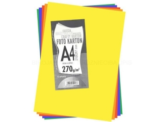 FOTO Karton A4 mix kolor 270g