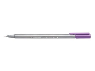 Cienkopis triplus, trjkatny, 0.3 mm, liliowy, Staedtler [opakowanie=10szt]