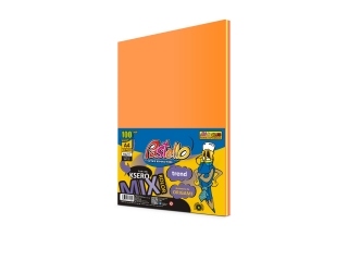 Papier ksero A4 80 gr MIX 5 kolorów POMARAŃCZOWYCH 100 arkuszy PAS-6512