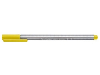 Cienkopis triplus, trjktny, 0.3 mm, musztardowy, Staedtler [opakowanie=10szt]