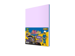 Papier ksero A4 80 gr MIX 5 kolorów NIEBIESKICH 100 arkuszy PAS-6529