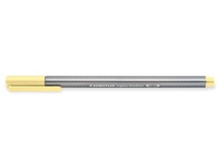 Cienkopis triplus, trjktny, 0.3 mm, waniliowy, Staedtler [opakowanie=10szt]