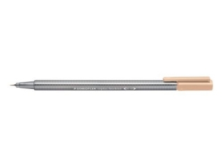 Cienkopis triplus, trjktny, 0.3 mm, piaskowy, Staedtler [opakowanie=10szt]