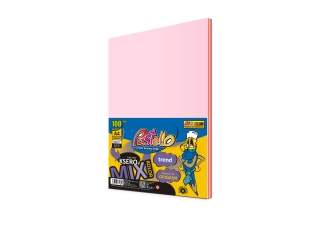 Papier ksero A4 80 gr MIX 5 kolorów RÓŻOWYCH 100 arkuszy PAS-6550