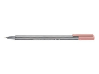 Cienkopis triplus, trjktny, 0.3 mm, antyczny r, Staedtler [opakowanie=10szt]
