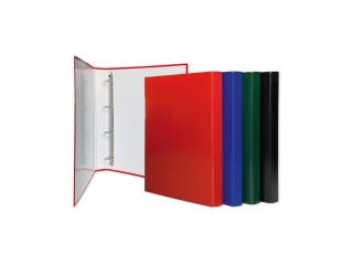 Segregator A4 4 cm 4 RINGI GRANATOWY PAS-6598