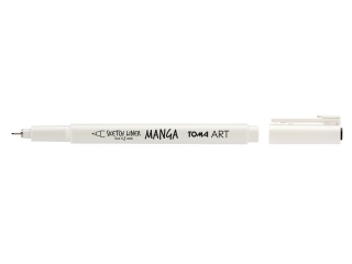 Cienkopisy MANGA 4 koncwki 0, 03mm/03, mm/1, 0mm/brush, 0, 3mm