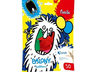 BALONY 12" PASTEL MIX Fiorello 50 szt. KWBN24