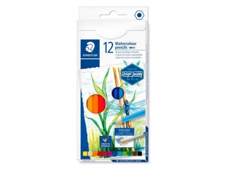 Kredki akwarelowe, sześciokątne, Design Journey, 12 kol., Staedtler