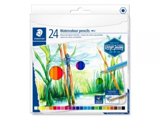 Kredki akwarelowe, sześciokątne, Design Journey, 24 kol., Staedtler