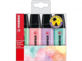 ZAKREŚLACZ BOSS PASTEL ETUI 4 SZT. (5)