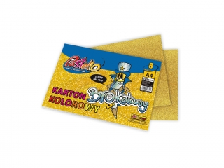 Karton BROKATOWY A4 210 gram 8 kartek ZOTY PAS-7540 [opakowanie=5szt]