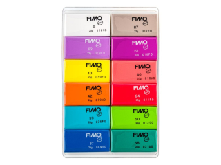 Zestaw FIMO soft, kolory Brilliant, 12x25g, Staedtler