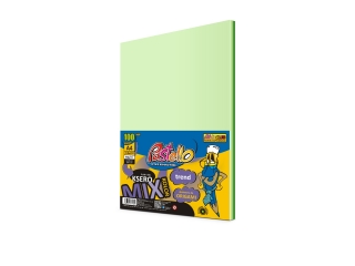 Papier ksero A4 80 gr MIX 5 kolorów ZIELONYCH 100 arkuszy PAS-6543