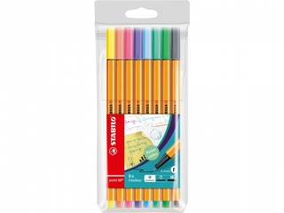 CIENKOPIS POINT 88 PASTEL ETUI 8 SZT (10)