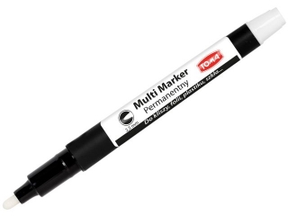 Pisaki permanentne Multi Marker 2, 5mm, biay [opakowanie=12szt]