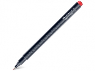 CIENKOPIS GRIP CZERWONY FABER-CASTELL [opakowanie=10szt]