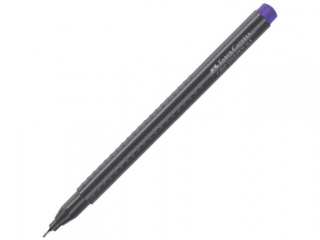 CIENKOPIS GRIP FIOLETOWY FABER-CASTELL [opakowanie=10szt]