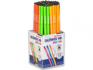 PENMATE OWEK TRJKTNY NEONOWY W DISPLEJU 72 SZT. [opakowanie=72szt]
