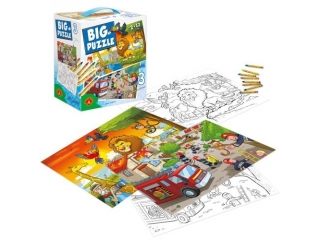 BIG PUZZLE 3-ZWIERZTA AFRYKASKIE/STRA POARNA