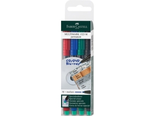 MULTIMARK OHP PERMANENTNY M 4 KOL. W ETU I FABER-CASTELL