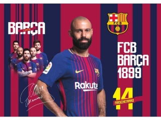 Blok rysunkowy A4 20 arkuszy FC Barcelona Barca Fan 6 [opakowanie=10szt]