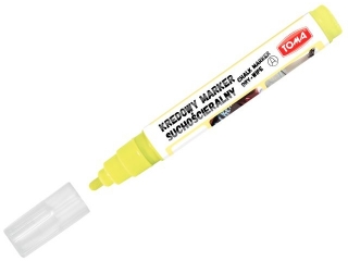 Markery kredowe cieralne na sucho, kocwka okrga 4, 5mm, 8g tuszu pastelowy ty [opakowanie=10szt]
