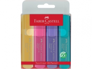 ZAKRELACZ 1546 PASTEL 4 KOL. W ETUI PLA STIKOWYM FABER-CASTELL