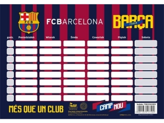 PLAN LEKCJI FC-202 FC BARCA FAN 6 [opakowanie=25szt]