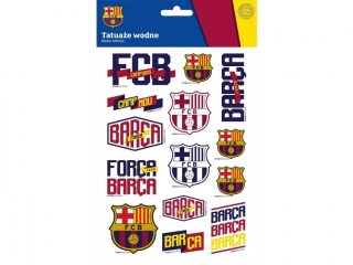 TATUAE WODNE FC-203 FC BARCA FAN 6 [opakowanie=20szt]