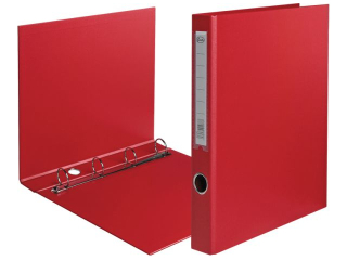 Segregator A4 40 mm 4 ringi CZERWONY FR91094