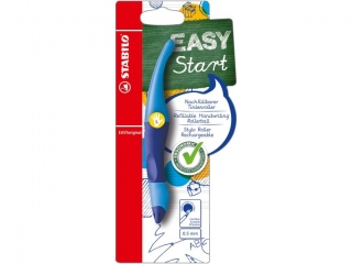 PIÓRO STABILO EASY ORIGINAL START NIEB., LEWORĘCZ. BLISTER (3)