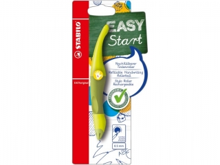 PIÓRO STABILO EASY ORIGINAL START ZIELONE, LEWORĘCZ. BLISTER (3)