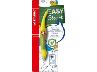 PIÓRO STABILO EASY ORIGINAL START ZIELONE, PRAWORĘCZ. BLISTER (5)