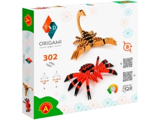 Origami 3D - 2 w 1 PAJĄK, SKORPION